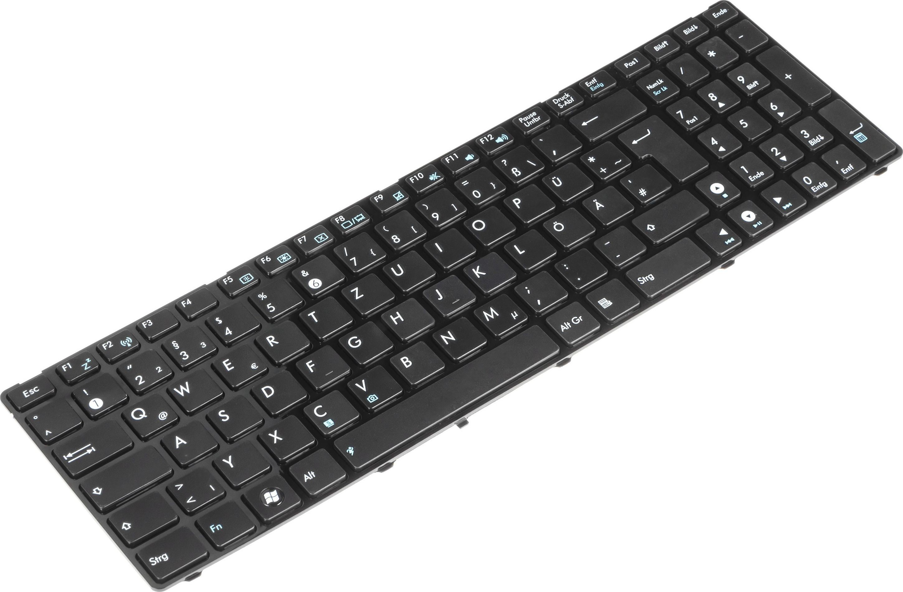 Asus Green Cell Klawiatura Green Cell niemiecka do Laptopa A52 K52 K72 N50 N52 N53 N71 X52 X53 X54