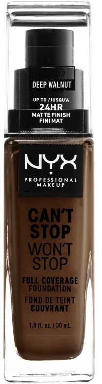 NYX Cant Stop Wont Stop Foundation DEEP WALNUT