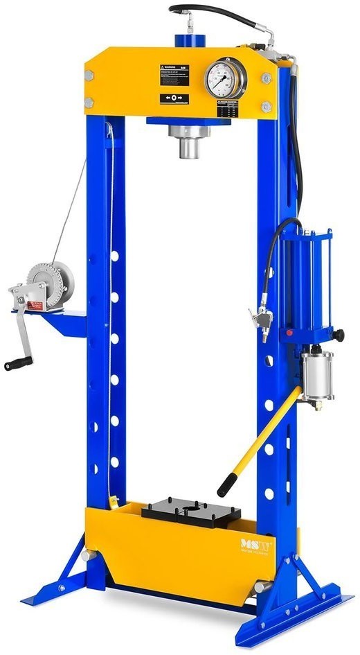 456 MSW Motor Technics 45674808 Prasa hydrauliczna MSW maks siła nacisku 50 T maks ciśnienie robocze 624 bar) 74808-uniw