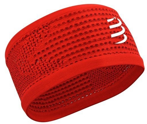 Compressport opaska na głowę HEADBAND ON/OFF V3 czerwona