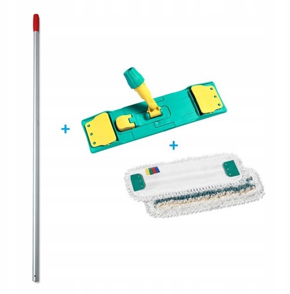 TTS Zestaw 40 CM Kij Aluminiowy + Stelaż + Mop
