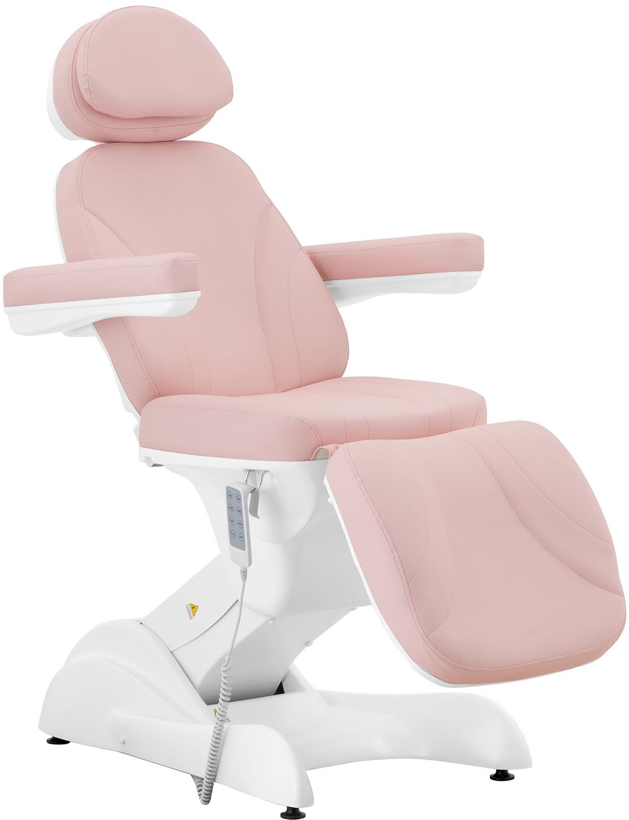 Physa Fotel kosmetyczny ACIREALE POWDER PINK różowo-biały
