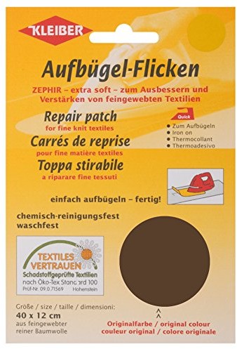 Kleiber Zephir-aufbueg Elf przyłożyć 40 X 12 cm delikatnej łatek materiału 100% bawełna 320-04