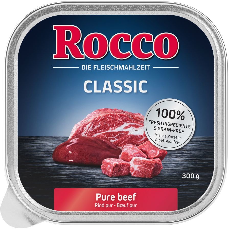 Rocco Megapakiet Classic tacki 27 x 300 g Wołowina i renifer |