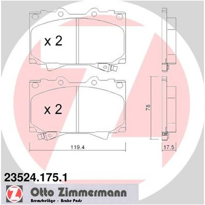 Zimmermann (OTTO GMBH) (OTTO GMBH) 23524.175.1 23524.175.1