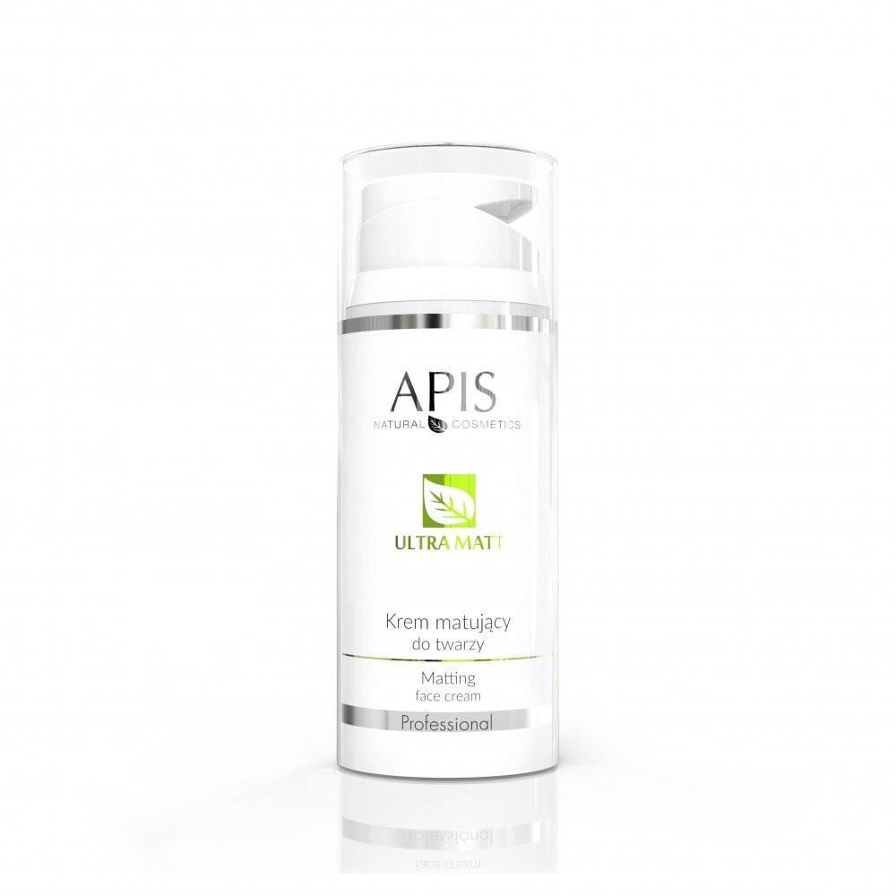 Apis Ultra Matt krem matujący do cery tłustej z rozszerzonymi porami 100ml 107618-uniw