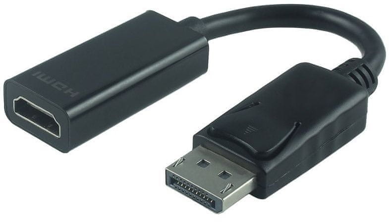 PremiumCord adapter DisplayPort HDMI M/F 20 cm