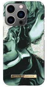 Ideal of Sweden Obudowa dla telefonów komórkowych Fashion na Apple iPhone 13 Pro Golden Olive Marble IDFCAW21-I2161P-320