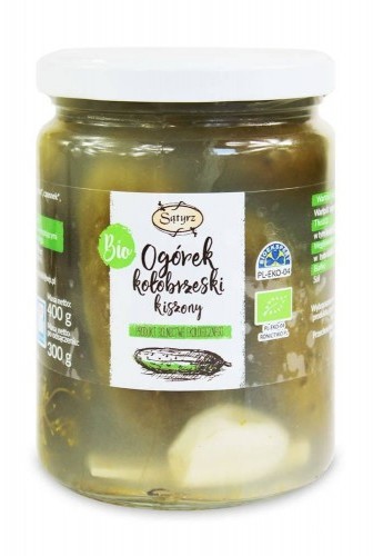 Ogórek kiszony BIO 400 g Sątyrz