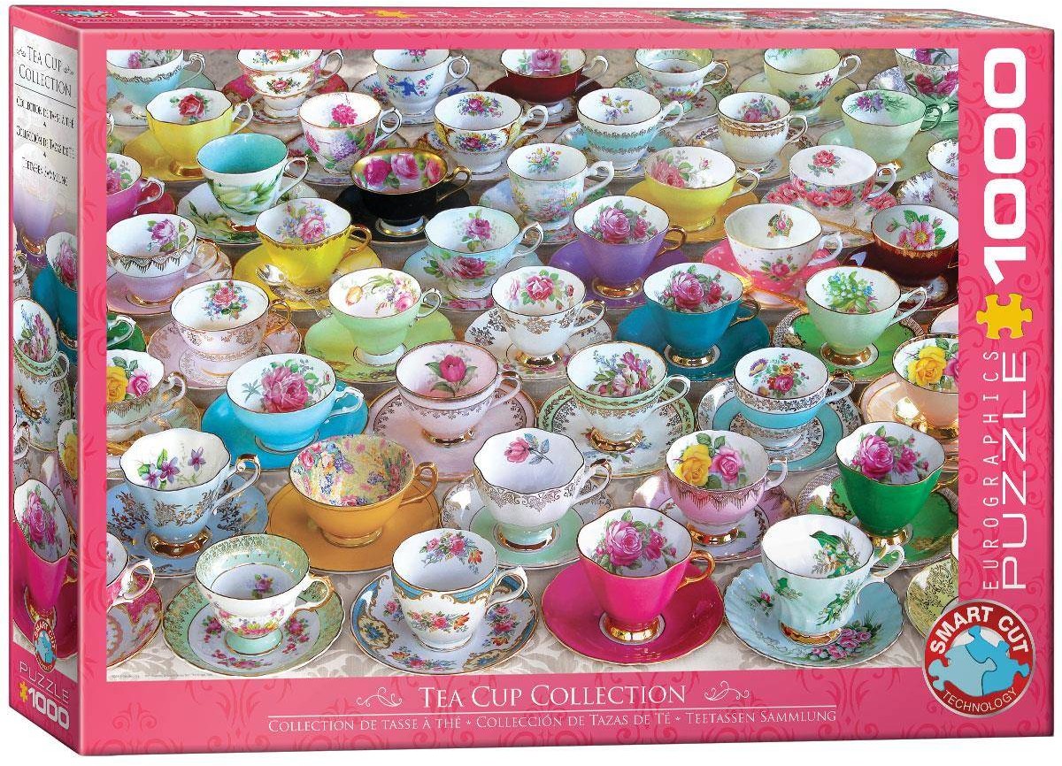 Eurographics Puzzle 1000 Teacup Collection 6000-5314 -