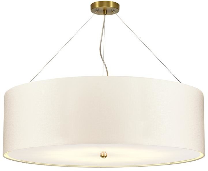 Elstead Lampa wisząca Pearce stary mosiądz DL-PEARCE34-7LT-IV-AB
