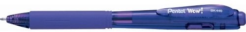 Pentel druku długopis WOW BK440, fioletowy VE = 1 BK440-V
