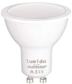 Lumido Żarówka LED ciepły biały LUMIDO Gu10 5W 465m LUM0056
