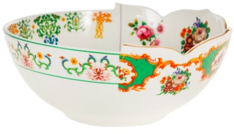 Seletti Hybrydowy zaira Salad Bowl w Porcelain  cm.22,4 h.10 124172