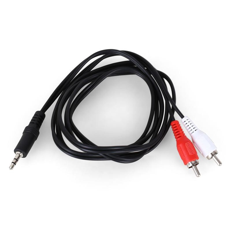 Elektronik-Star Kabel mini jack 3,5mm) RCA cinch) np do podłączenia PC 1310085