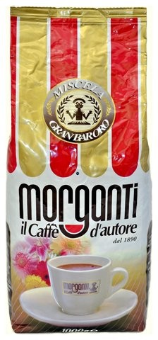 Morganti Kawa ziarnista Morganti Gran Bar Oro 1kg Kawa_MGBO