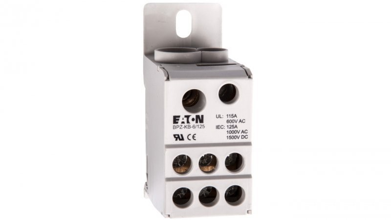 Eaton Blok listew rozdzielczych 1-biegunowy 125A BPZ-KB-6/125 102714 102714