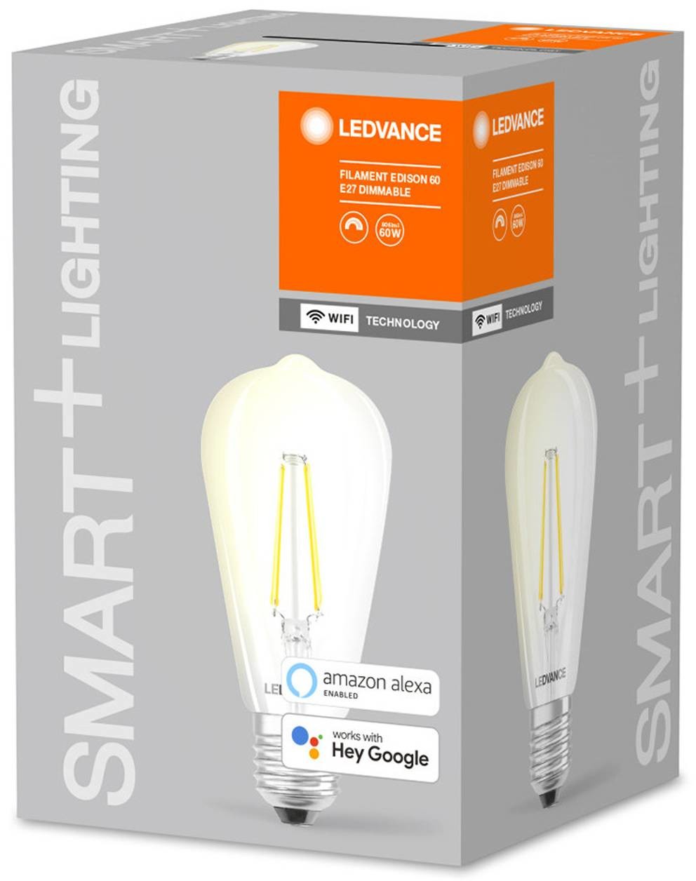LEDVANCE SMART+ SMART+ WiFi filament E27 5,5W 827 Edison