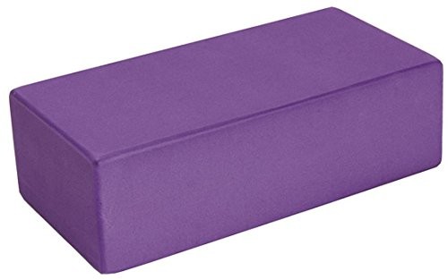 Sport-Thieme Fitness Yoga-Mad Yoga Brick 22 cm x 11 cm x 7 cm, fioletowy YBREVAPU