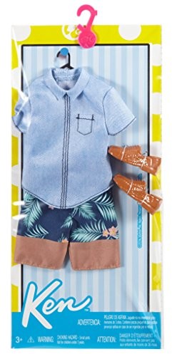 Mattel Barbie Ubranie dla Kena Stroje wakacyjne