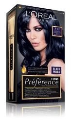 Loreal L'Oreal Paris Preference farba do włosów P12 Granatowa perłowa czerń 66935-uniw
