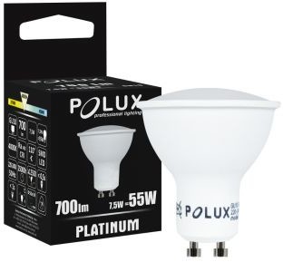 Polux Żarówka LED GU10 SMD 7,8W Ciepła 305640