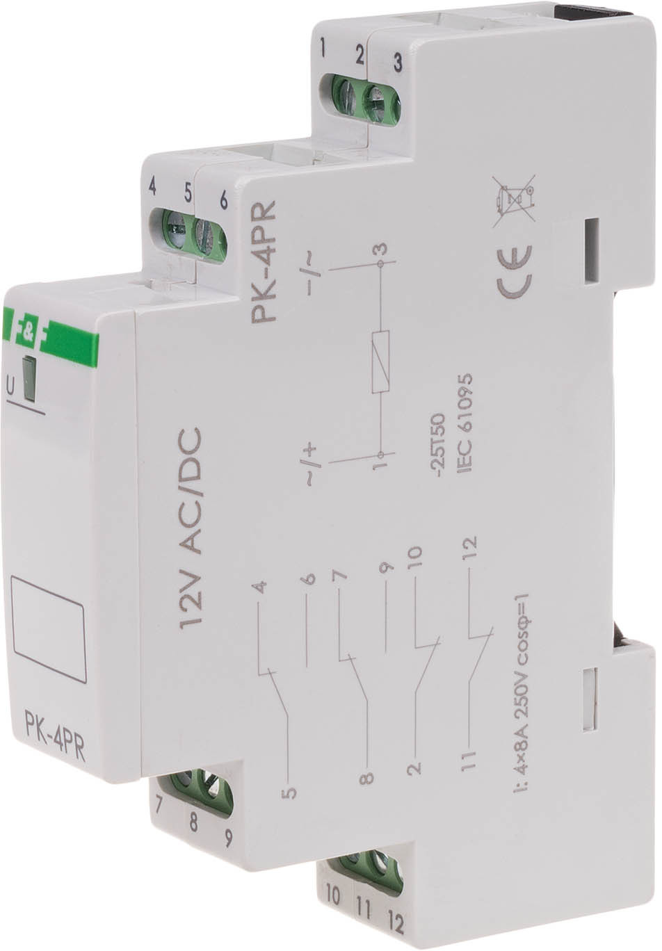 F&F FF_FILIPOWSKI Przekaźnik elektromagnetyczny PK-4PR-12V PK-4PR-12V