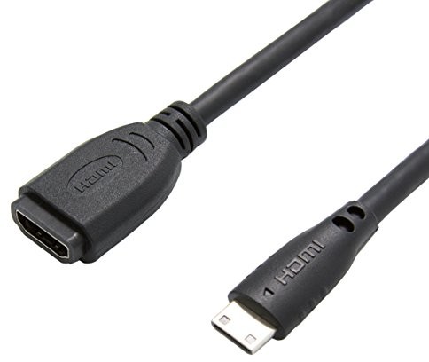 Rotronic ROLINE 12993120 Value adapter sieciowy Mini HDMI, gniazdo na wtyk Czarny 12993120
