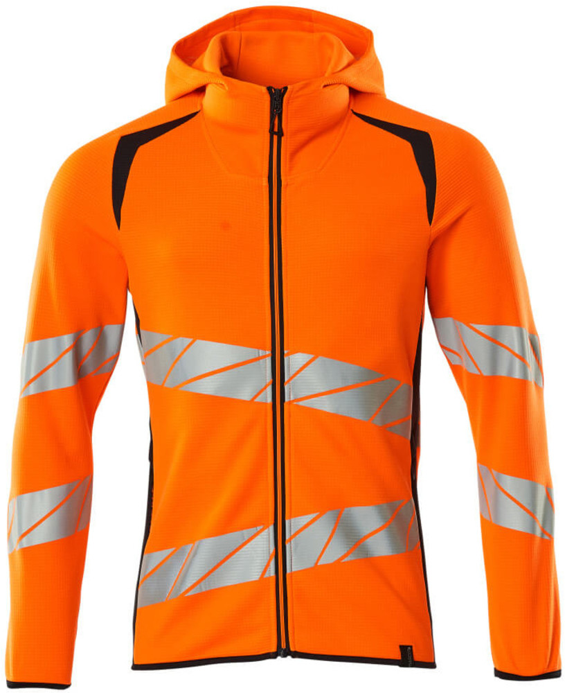 Mascot Męska bluza robocza Accelerate safe - pomarańczowo-granatowa, rozmiar 2XL 19284-781-14010-2XL