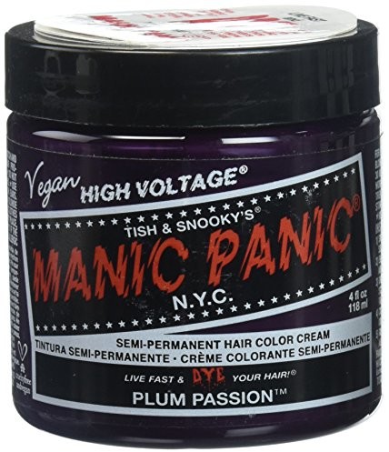 MANIC PANIC Classic wymywanych kolor włosów 118 ML (Plum Passion) 612600110210