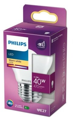 Philips Żarówka LED 929001345755 4.3W E27 929001345755