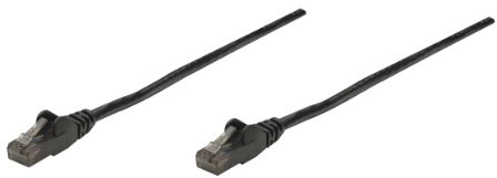 IC Intracom MANHATTAN przewód krosowy Patchkabel KAT6 UTP czarny 5.0 m 343350