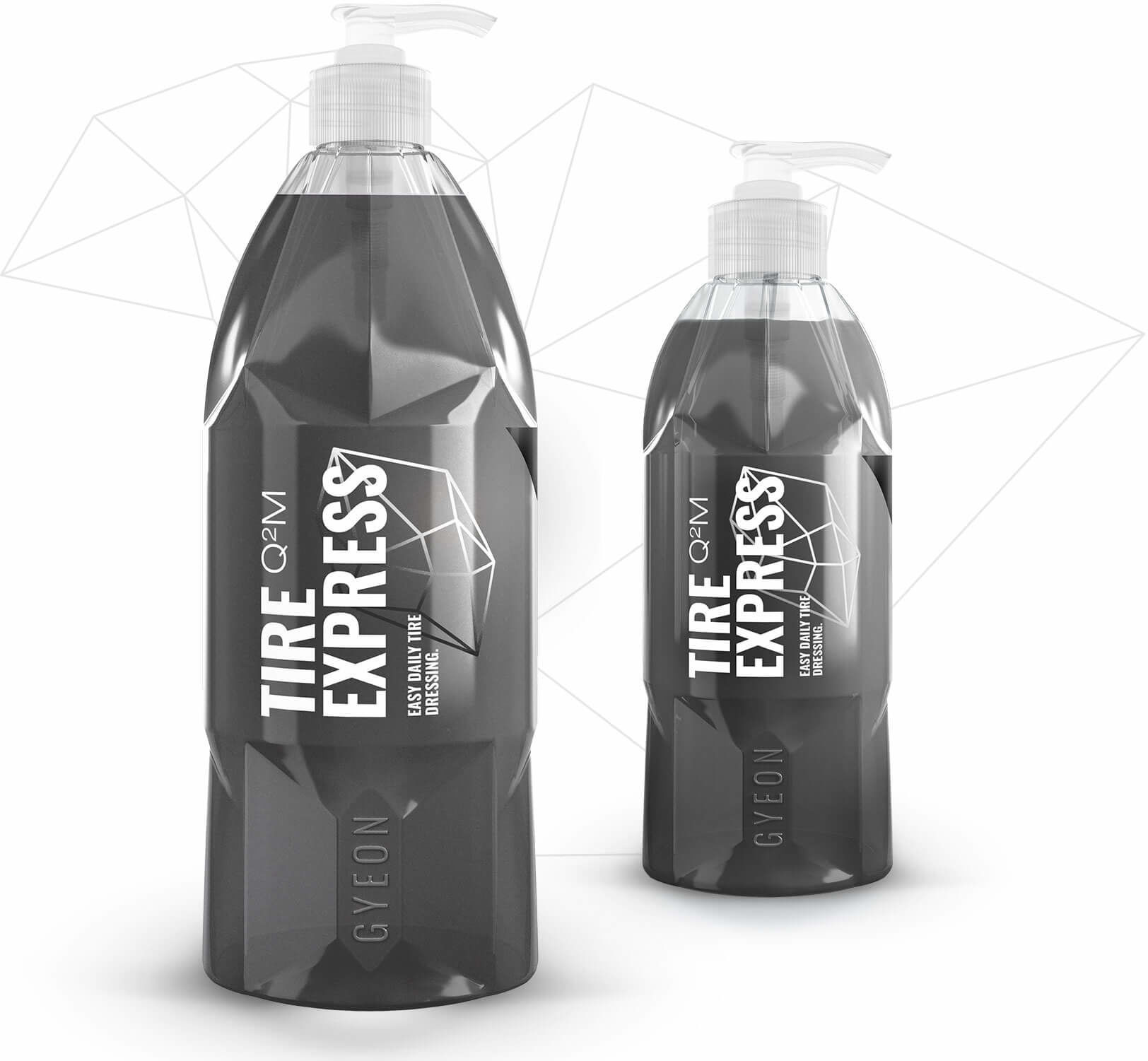 Gyeon Gyeon Q2M Tire Express  prosty w aplikacji dressing do opon, satynowe wykończenie 400ml GYE000080