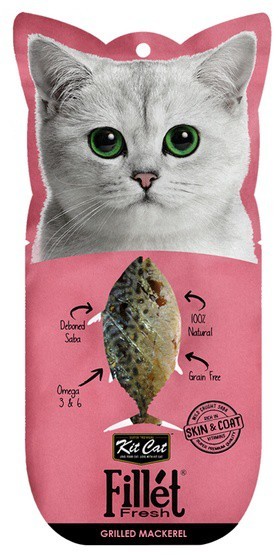 Kit Cat Kit Cat Fillet Fresh Grillowana makrela 30g Kit Cat |DLA ZAMÓWIEŃ + 99zł GRATIS!