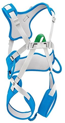 Petzl dzieci pasek do wspinaczki, niebieski, jeden rozmiar C068AA00