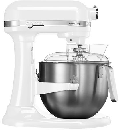 KitchenAid Mikser planetarny Typ K7 Heavy Duty biały 6,9L 500W 230V 340x370x(H)420mm 1200