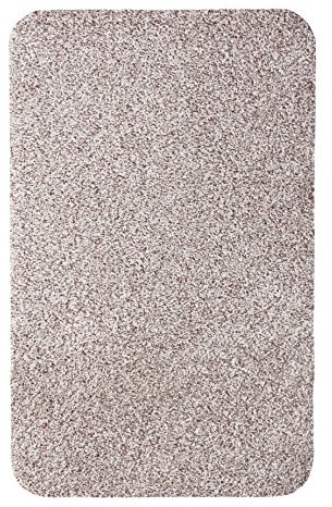 andiamo Andiamo 700608 Samson wycieraczka, pranie w temperaturze 30°C, bawełna, 50x80 cm, jednokolorowa jasnobeżowa 700608
