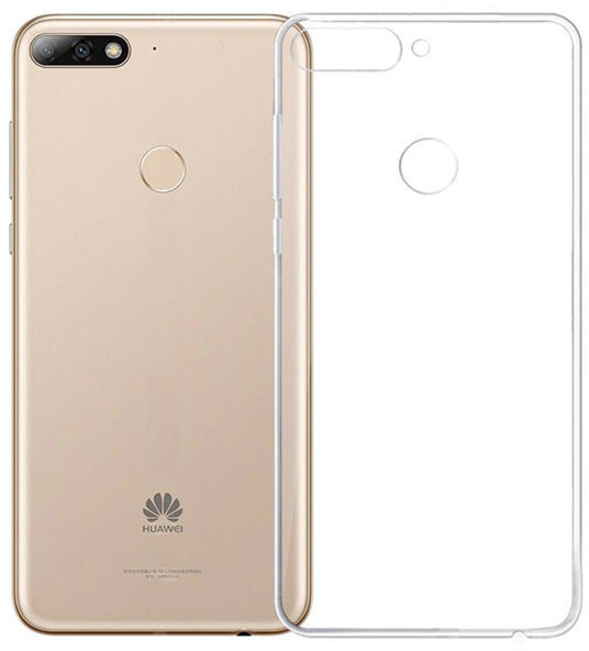 Huawei Etui silikonowe przezroczyste Y9 2018 Crystal Cas (030645)