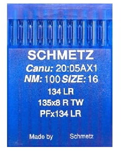 Schmetz Igły 134 LR / 135 X 8 '100 do skóry 134 LR 100