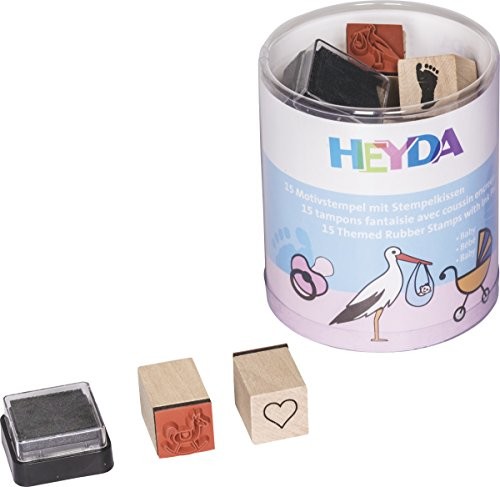 Baier & Schneider Heyda zestaw stempli z motywem 