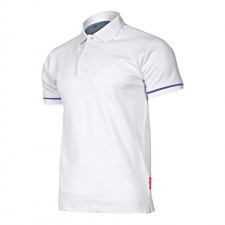 LAHTI PRO Koszulka polo biała bawełniana rozmiar XXXL L4030806 LPL4030806
