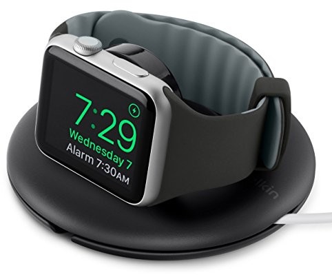 Belkin Valet aktywna stacja ładowania zegarka Apple Watch (kompatybilna z zegarkami Apple Watch Series 1 i Series 2), czarny F8J218bt