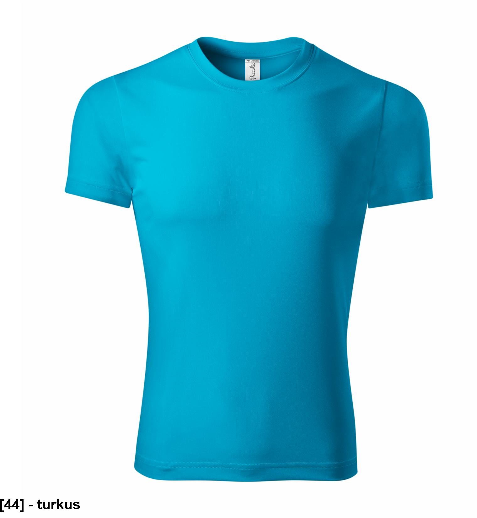 ADLER PICCOLIO Pixel P81 - Koszulka unisex, 130 g/m, 100% poliester, 5 kolorów - XS-4XL Pixel P81