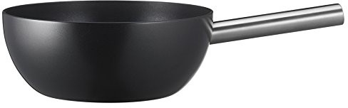 Unbekannt Spring 2896600624 Alu Induction Fondue caquelon, ze stali nierdzewnej, czarna, 10 x 24,2 x 36,6 cm 2896600624