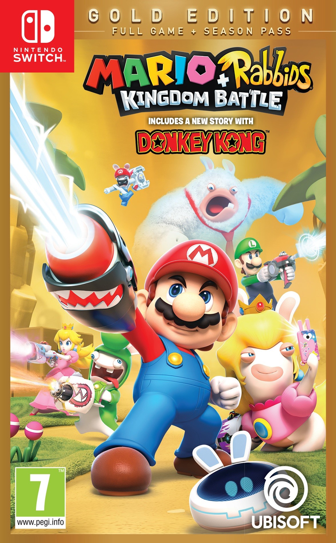 Фото - Гра Ubisoft Mario + Rabbids Kingdom Battle Gold Edition  // WYSYŁKA 24h // DOSTAW (NSW)