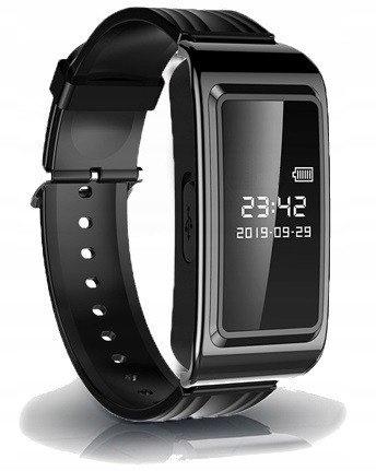 Kamera szpiegowska w bransoletce Full Hd smartband