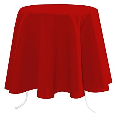 Lovely Casa n154689005 Nelson obrus z poliestru, 148x300 cm, czerwony N154689005