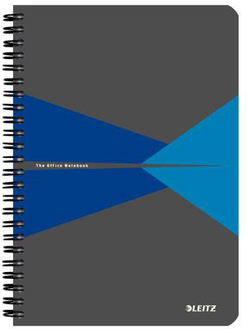 Leitz Kołonotatnik Office Card A5 w kratkę nieb KZK1034