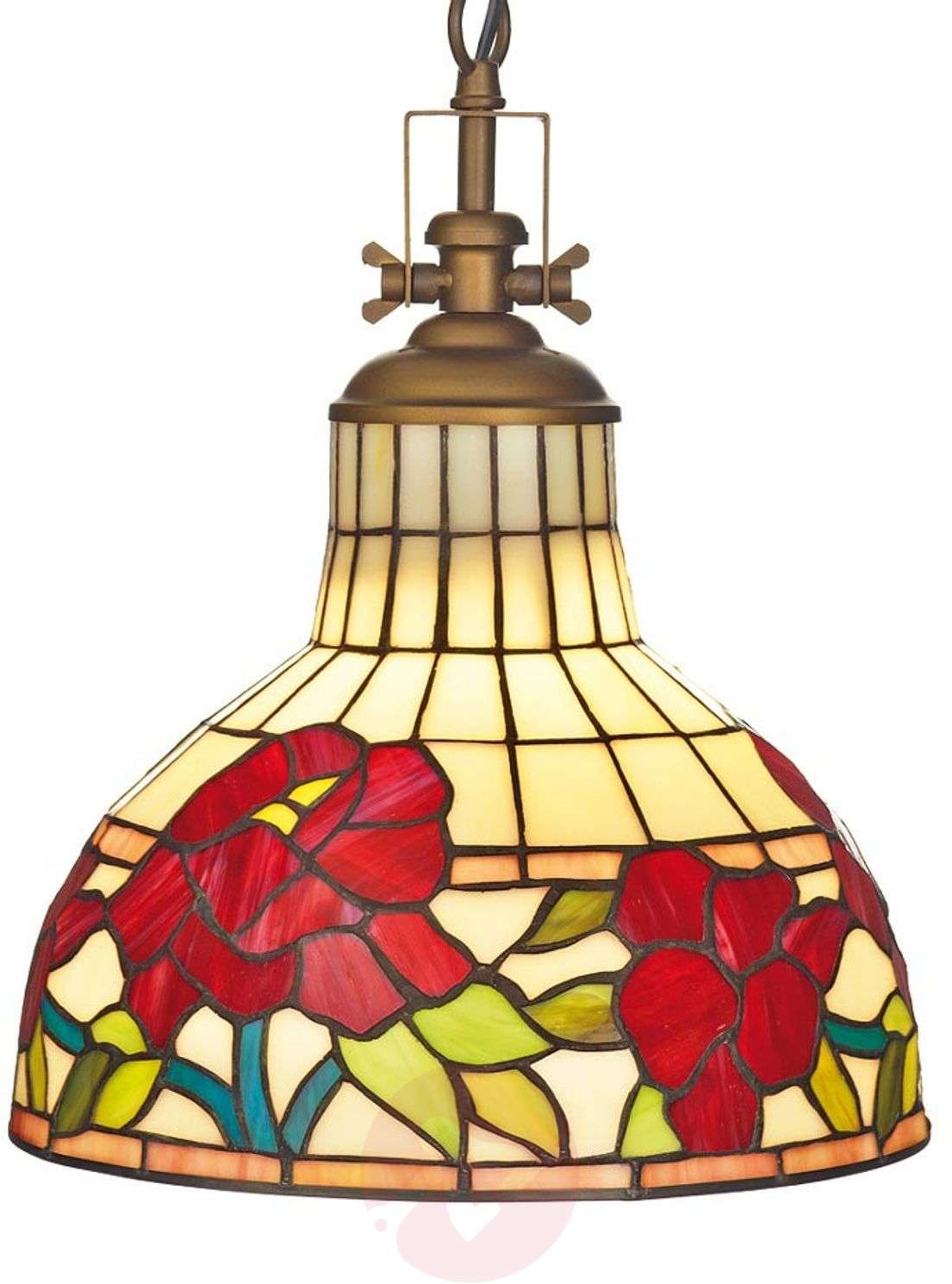 Artistar Hängeleuchte Yria im Tiffany-Stil