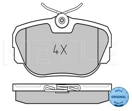 Wulf Gaertner Autoparts Zestaw klocków hamulcowych, hamulce tarczowe Wulf Gaertner Autoparts 025 211 7317